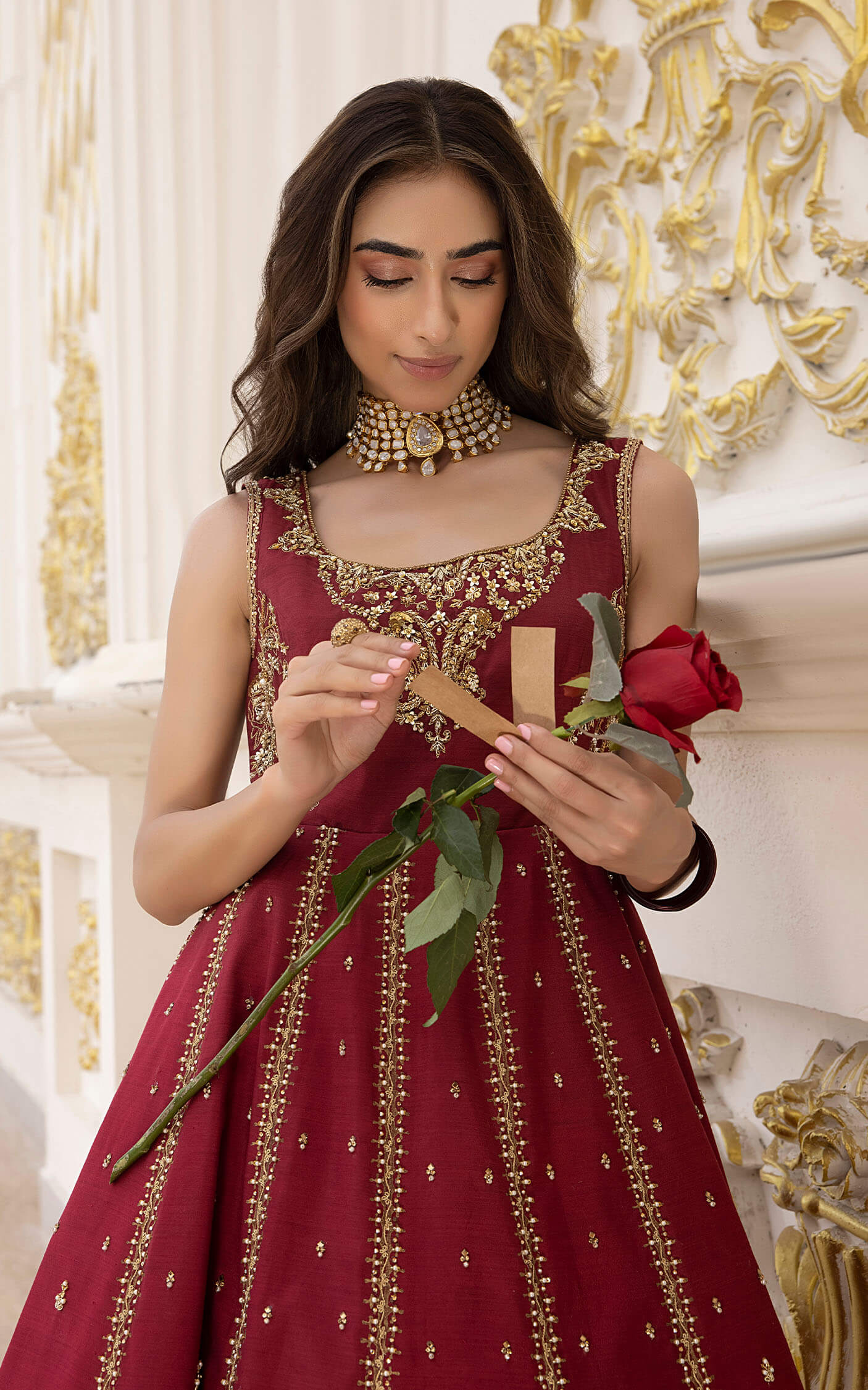 Asifa and Nabeel | Bridal Formals | Dastaan by Asifa and Nabeel - Designer Dress - Type: Formal - Available at Libayah - 100% Original