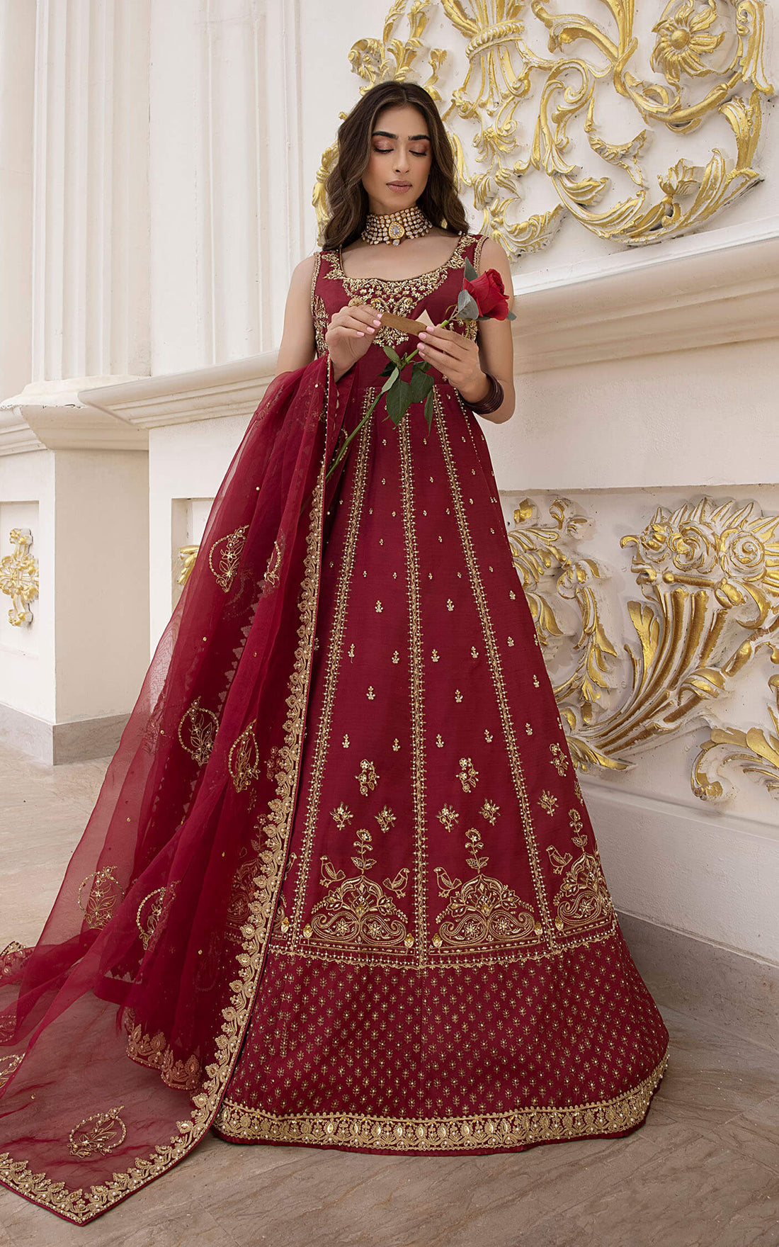Asifa and Nabeel | Bridal Formals | Dastaan by Asifa and Nabeel - Designer Dress - Type: Formal - Available at Libayah - 100% Original
