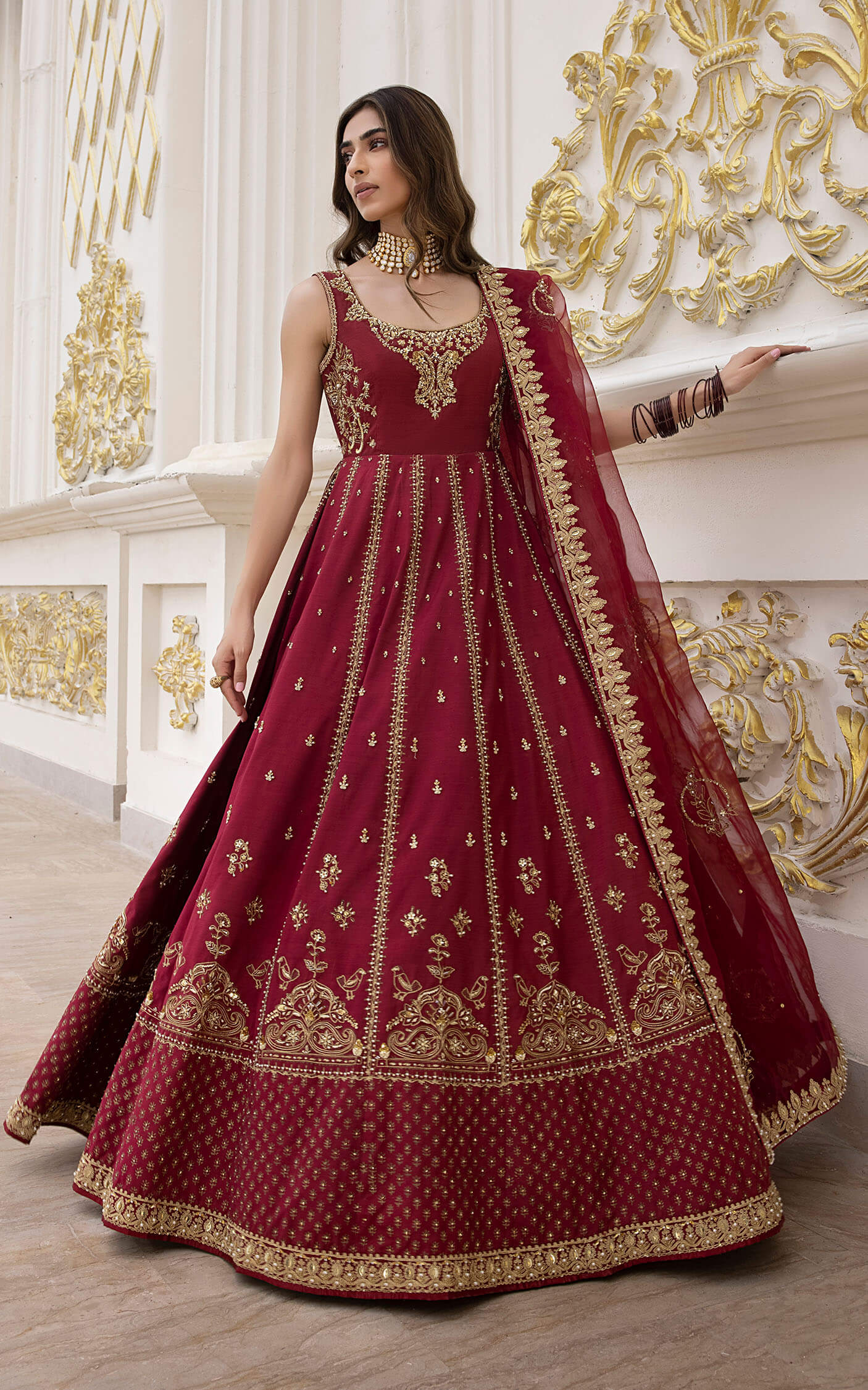 Asifa and Nabeel | Bridal Formals | Dastaan by Asifa and Nabeel - Designer Dress - Type: Formal - Available at Libayah - 100% Original