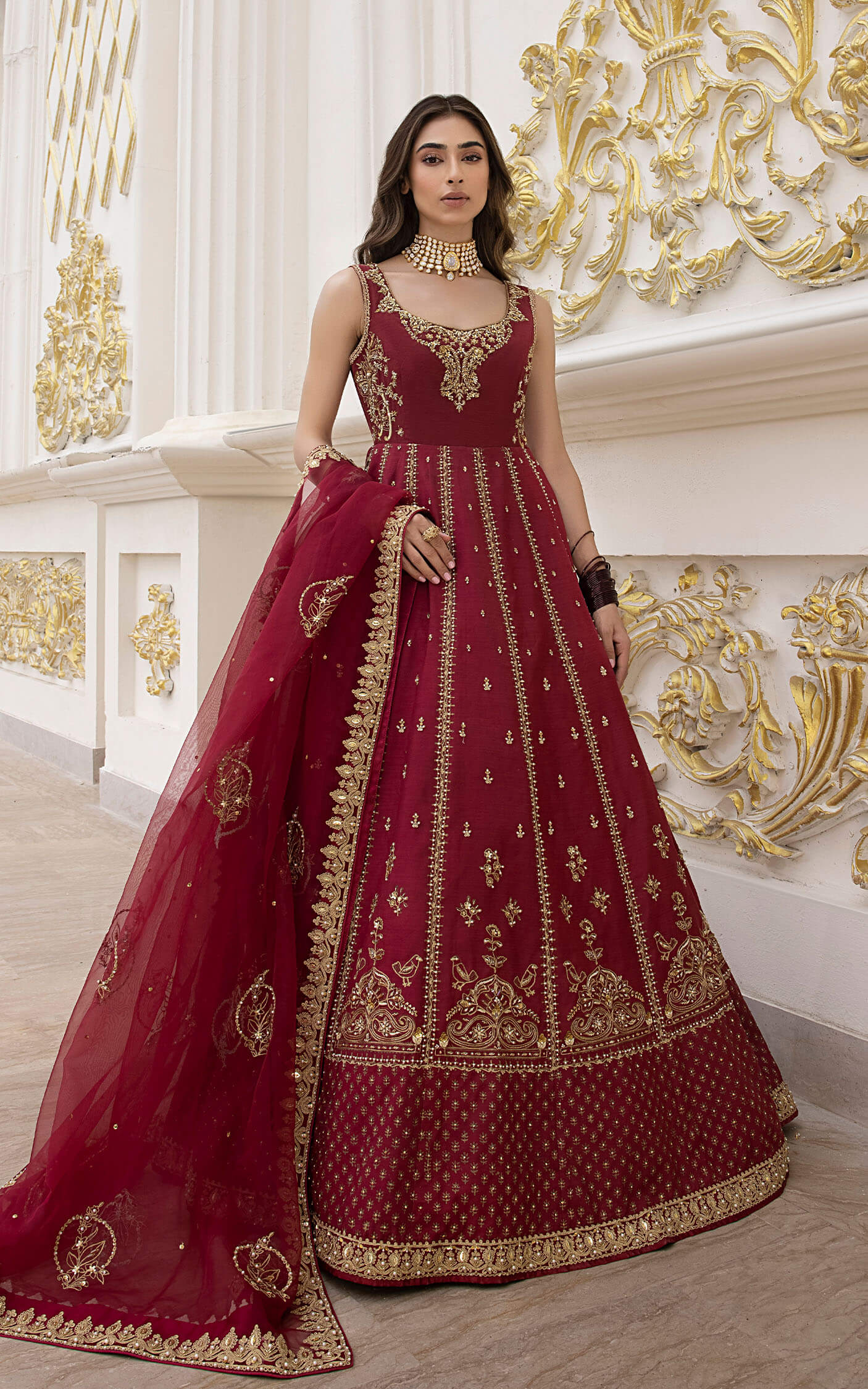 Asifa and Nabeel | Bridal Formals | Dastaan by Asifa and Nabeel - Designer Dress - Type: Formal - Available at Libayah - 100% Original