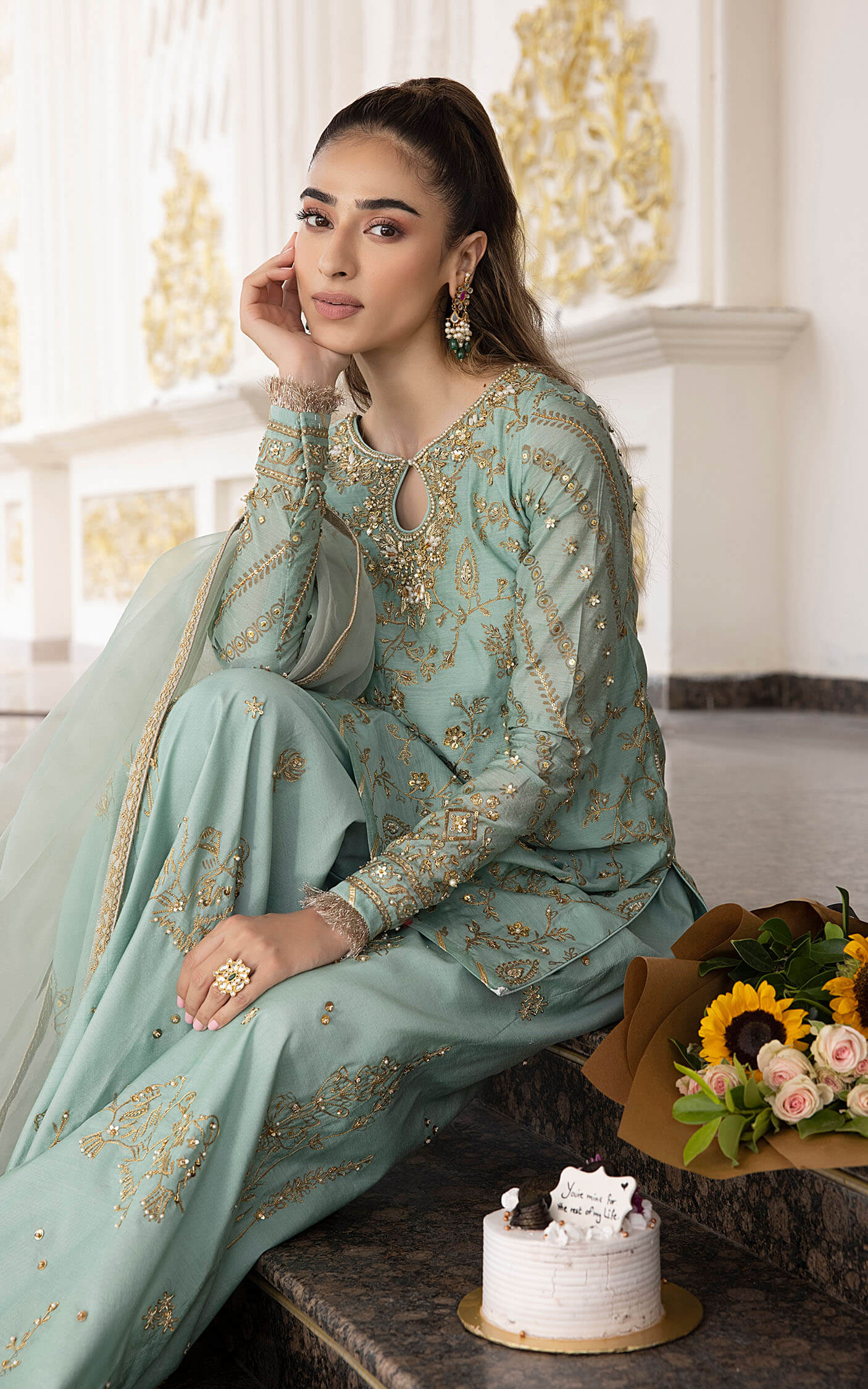 Asifa and Nabeel | Bridal Formals | Tarah by Asifa and Nabeel - Designer Dress - Type: Formal - Available at Libayah - 100% Original