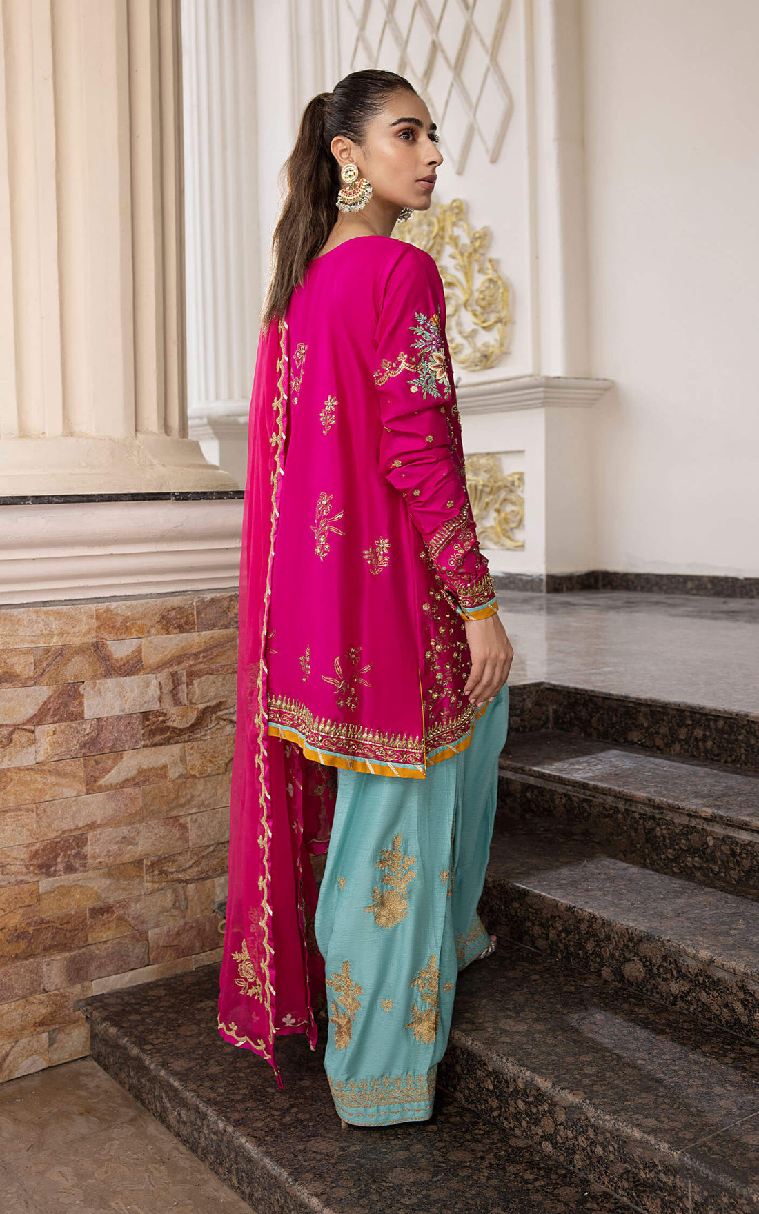 Asifa and Nabeel | Bridal Formals | Rang by Asifa and Nabeel - Designer Dress - Type: Formal - Available at Libayah - 100% Original