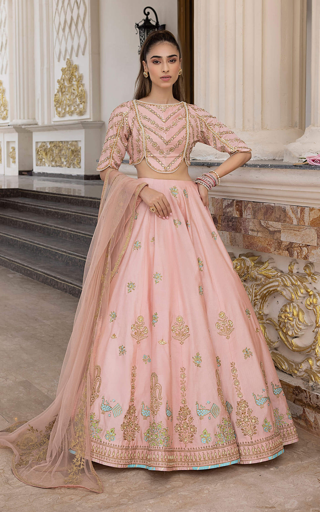 Asifa and Nabeel | Bridal Formals | Khuwab by Asifa and Nabeel - Designer Dress - Type: Formal - Available at Libayah - 100% Original