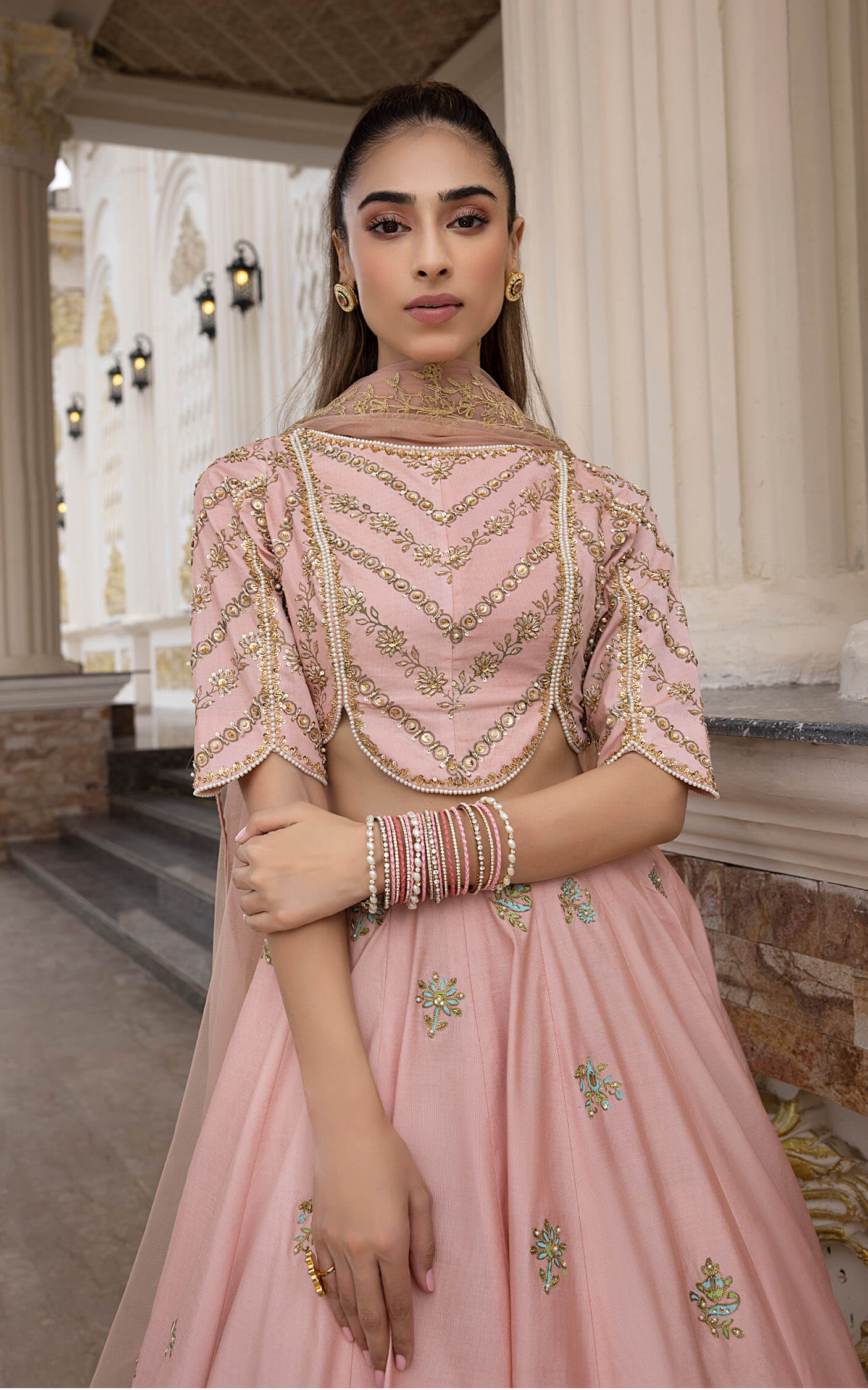 Asifa and Nabeel | Bridal Formals | Khuwab by Asifa and Nabeel - Designer Dress - Type: Formal - Available at Libayah - 100% Original