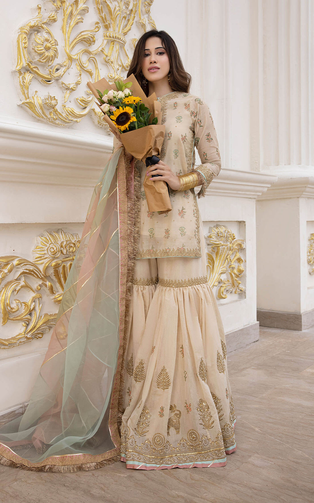 Asifa and Nabeel | Bridal Formals | Shayari by Asifa and Nabeel - Designer Dress - Type: Formal - Available at Libayah - 100% Original