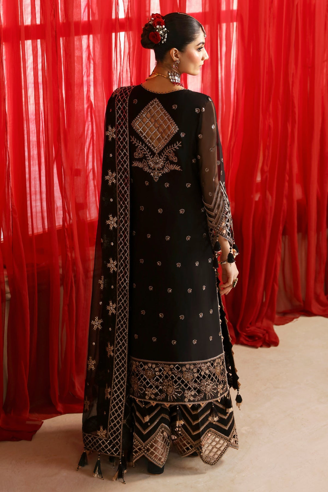 Alizeh | Reena Wedding Formals | AF-HM-4026-NAINA by Alizeh - Designer Dress - Type: Ladies Clothes - Available at Libayah - 100% Original