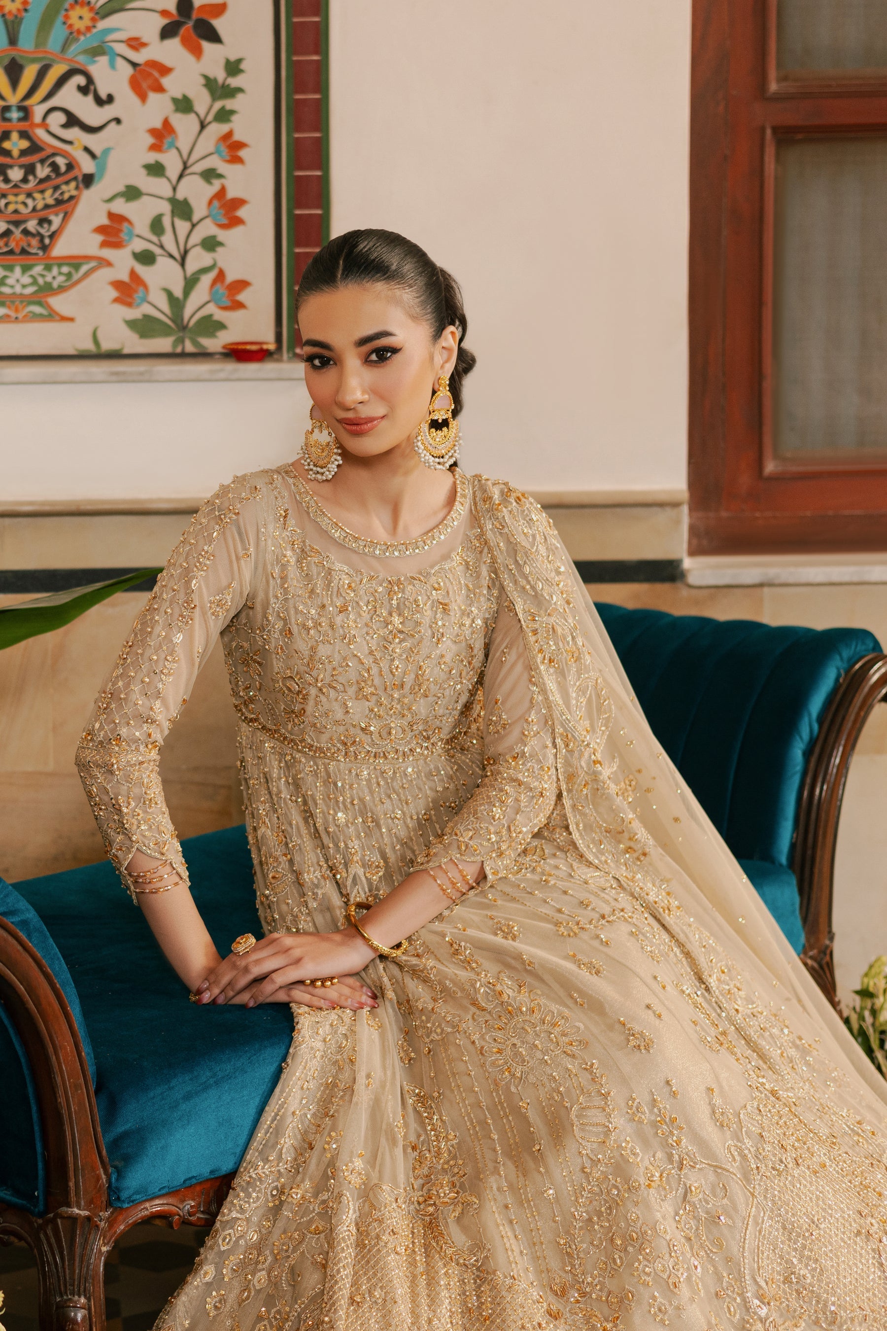 Naqshi | Ghar Ki Shadi | Maneha by Naqshi - Designer Dress - Type: Ladies Clothes - Available at Libayah - 100% Original