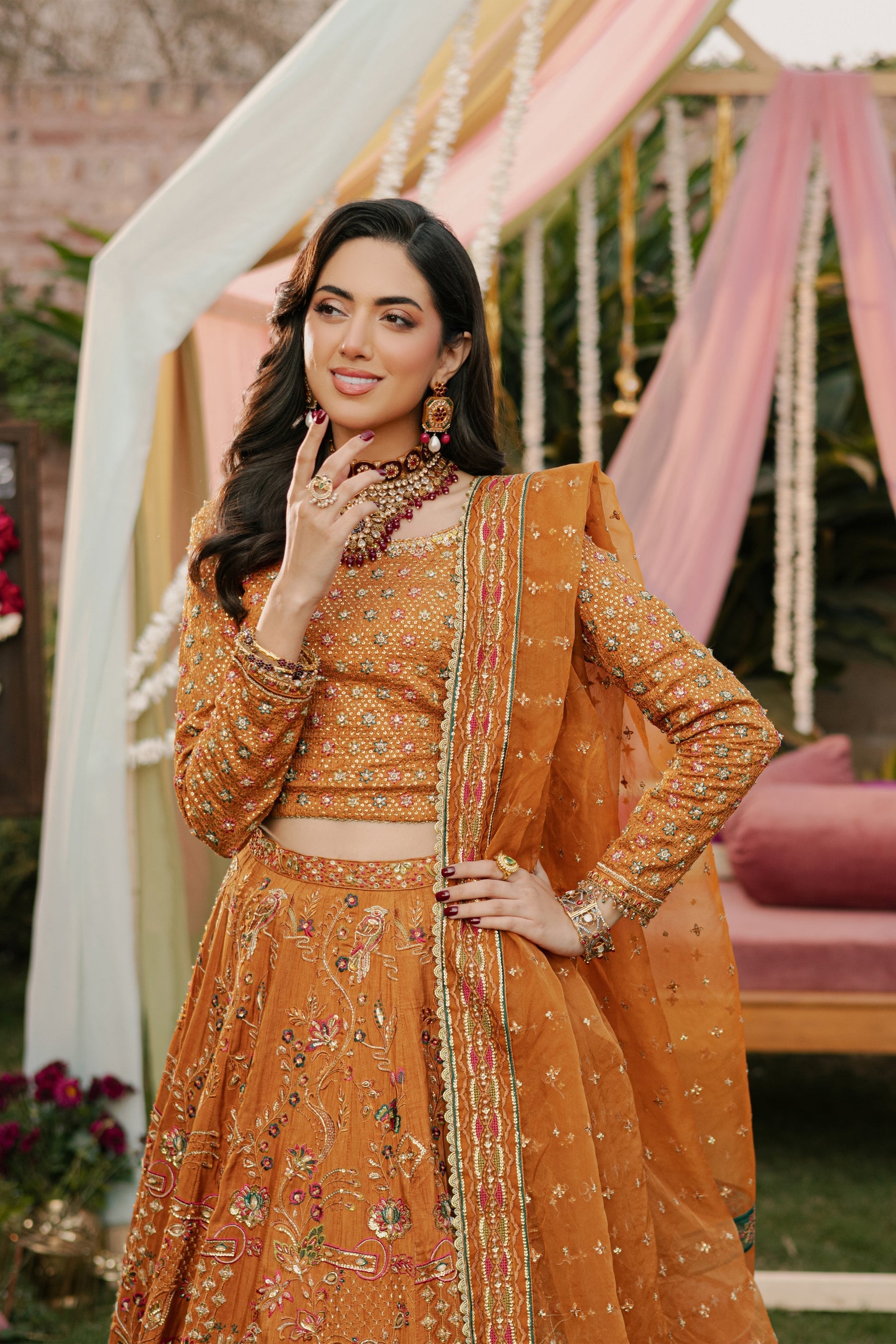 Naqshi | Ghar Ki Shadi | Romanvi by Naqshi - Designer Dress - Type: Ladies Clothes - Available at Libayah - 100% Original