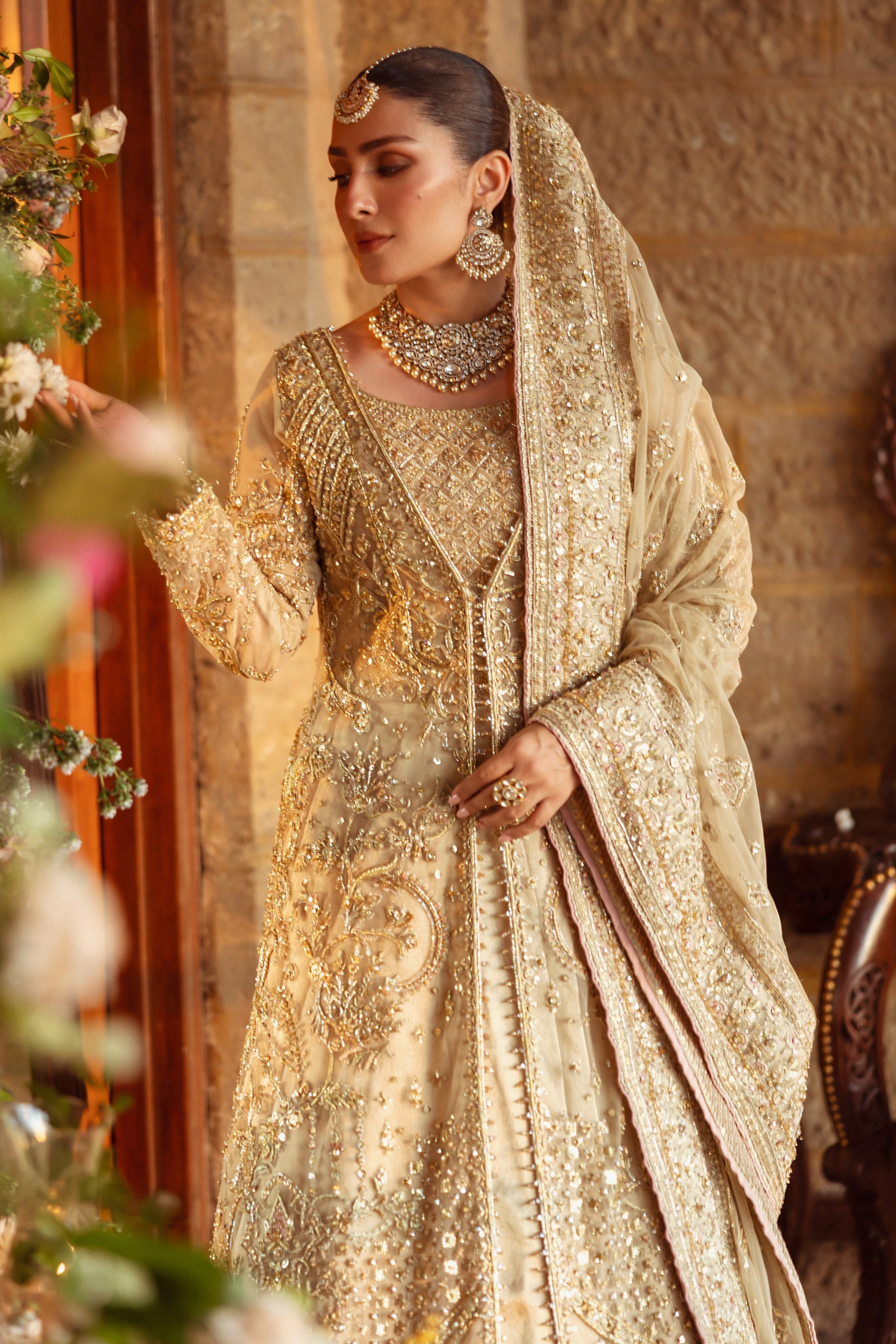 Maryum N Maria | Raah Formals 24 | Roshan Ara by Naqshi - Designer Dress - Type: Ladies Clothes - Available at Libayah - 100% Original