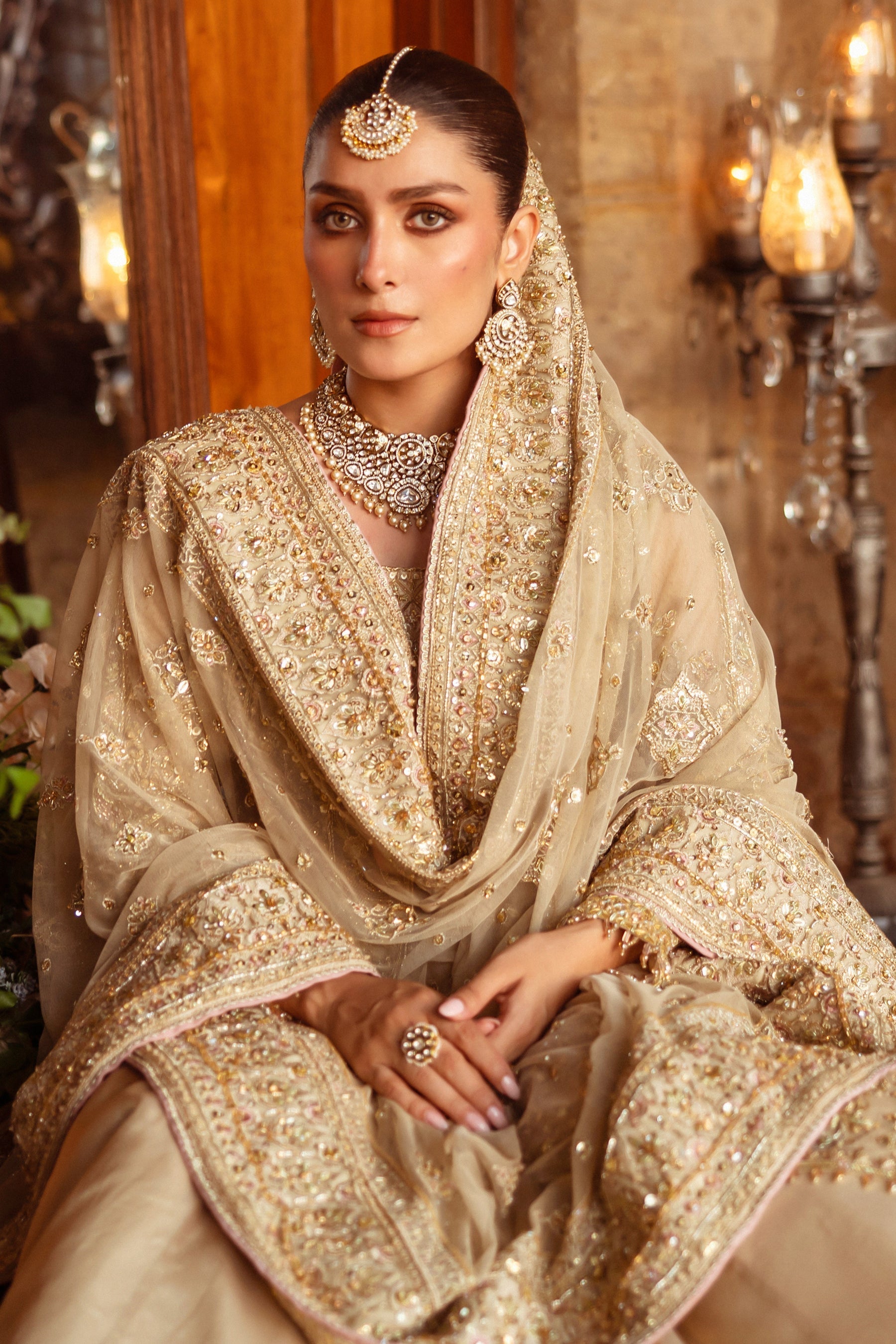 Maryum N Maria | Raah Formals 24 | Roshan Ara by Naqshi - Designer Dress - Type: Ladies Clothes - Available at Libayah - 100% Original