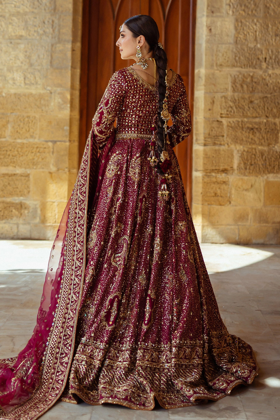 Maryum N Maria | Raah Formals 24 | Kandhari by Naqshi - Designer Dress - Type: Ladies Clothes - Available at Libayah - 100% Original
