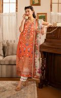 Asifa and Nabeel | Meraki Vintage 25 | Naranji (MVL25-01) by Asifa and Nabeel - Designer Dress - Type: Ladies Clothes - Available at Libayah - 100% Original