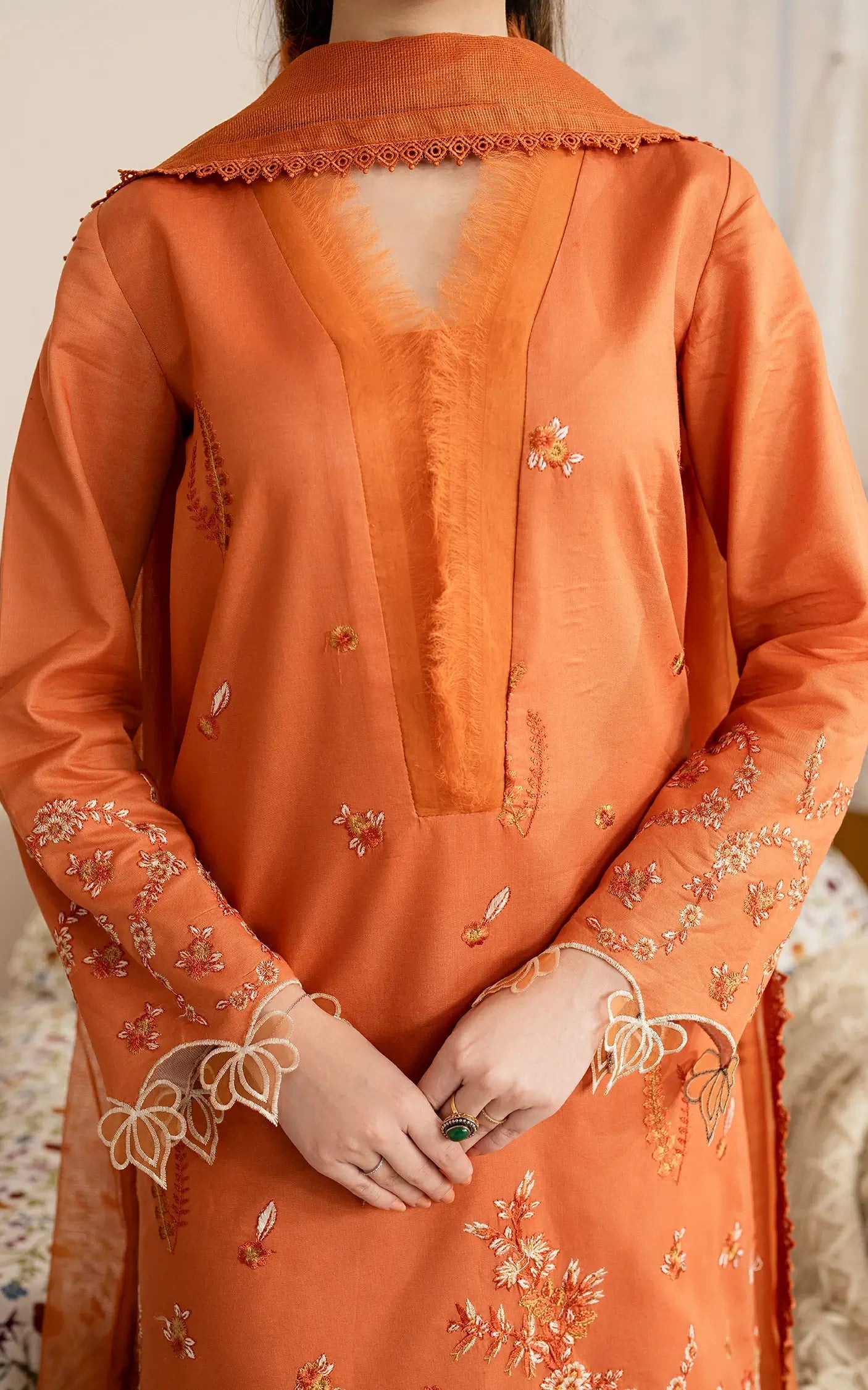 Asifa and Nabeel | Meraki Vintage 25 | Nargis (MVL25-19) by Asifa and Nabeel - Designer Dress - Type: Ladies Clothes - Available at Libayah - 100% Original