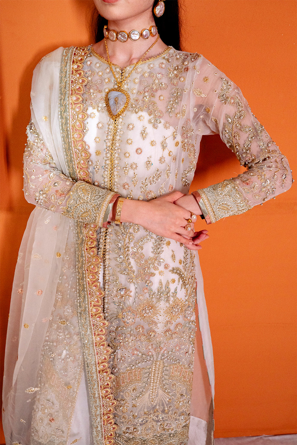 Neeshay | Parinaaz Wedding Formals | PAKIZA by Neeshay - Designer Dress - Type: Ladies Clothes - Available at Libayah - 100% Original