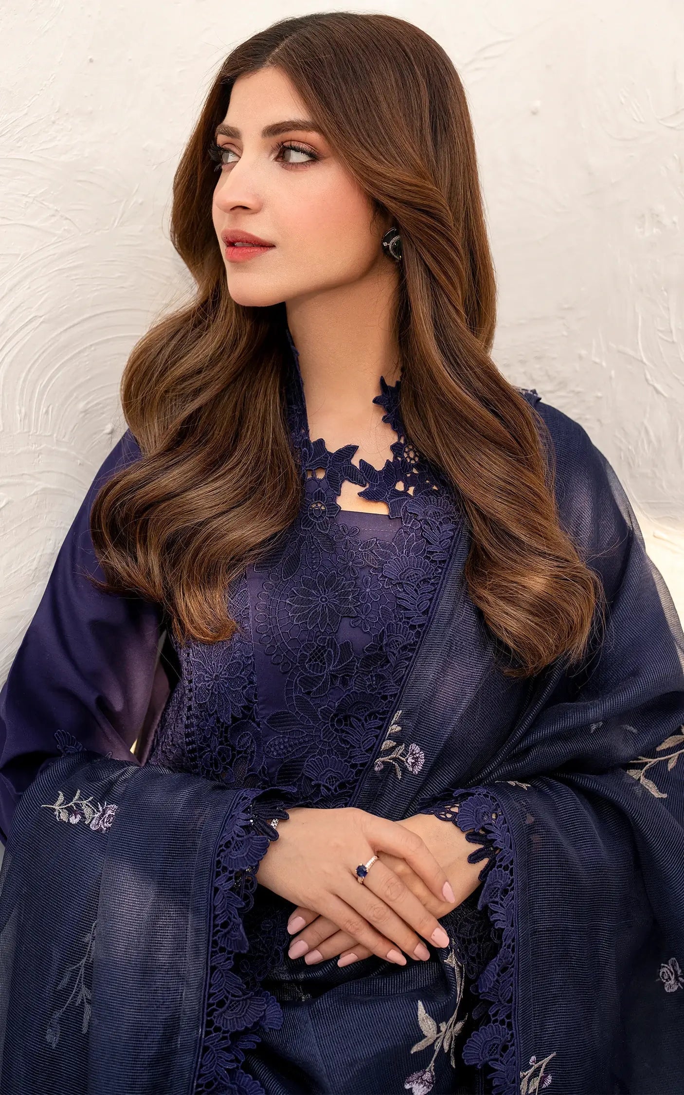 Asifa and Nabeel | Azalia Sumemr 25 | Nile (AZL25-08) by Asifa and Nabeel - Designer Dress - Type: Ladies Clothes - Available at Libayah - 100% Original