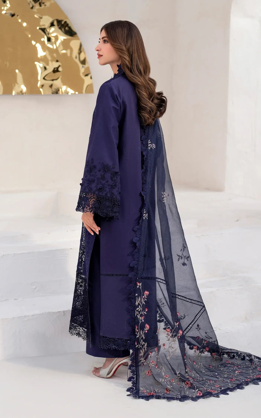 Asifa and Nabeel | Azalia Sumemr 25 | Nile (AZL25-08) by Asifa and Nabeel - Designer Dress - Type: Ladies Clothes - Available at Libayah - 100% Original