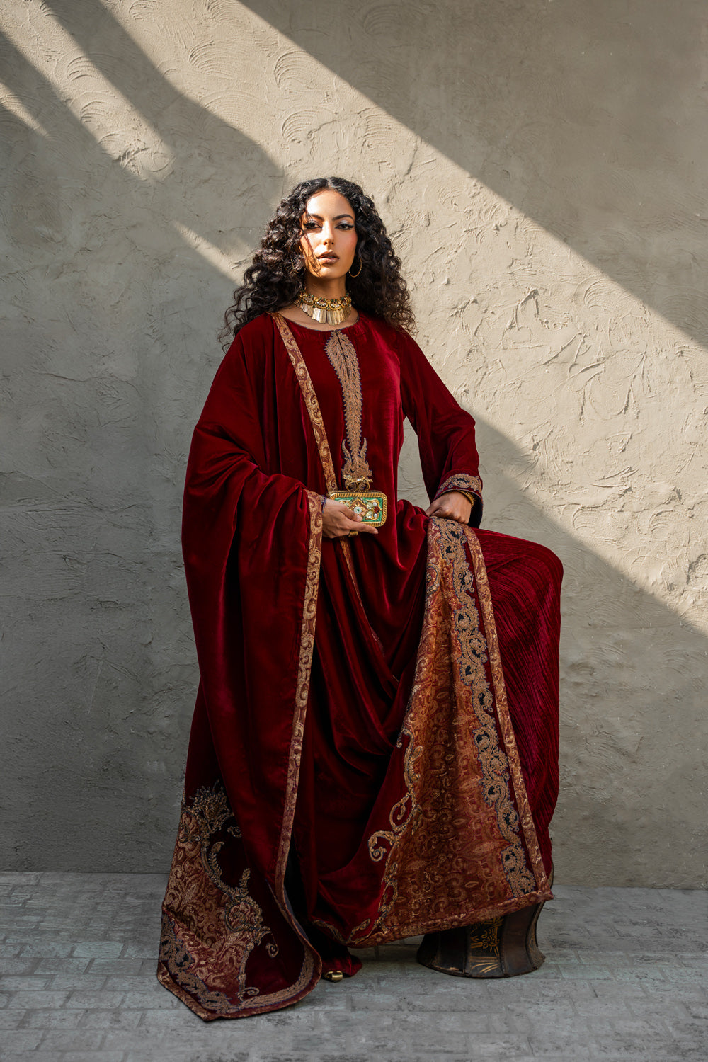 Nilofer Shahid | Aatish the Fire Within | Nari (3pc) Aatish The Fire within by Nilofer Shahid - Designer Dress - Type: Ladies Clothes - Available at Libayah - 100% Original