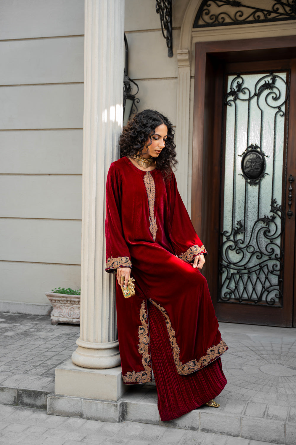 Nilofer Shahid | Aatish the Fire Within | Nari (3pc) Aatish The Fire within by Nilofer Shahid - Designer Dress - Type: Ladies Clothes - Available at Libayah - 100% Original