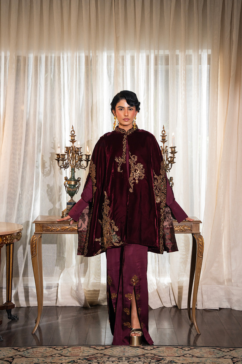 Nilofer Shahid | Aatish the Fire Within | Shiddat (3pc) Aatish The Fire within by Nilofer Shahid - Designer Dress - Type: Ladies Clothes - Available at Libayah - 100% Original