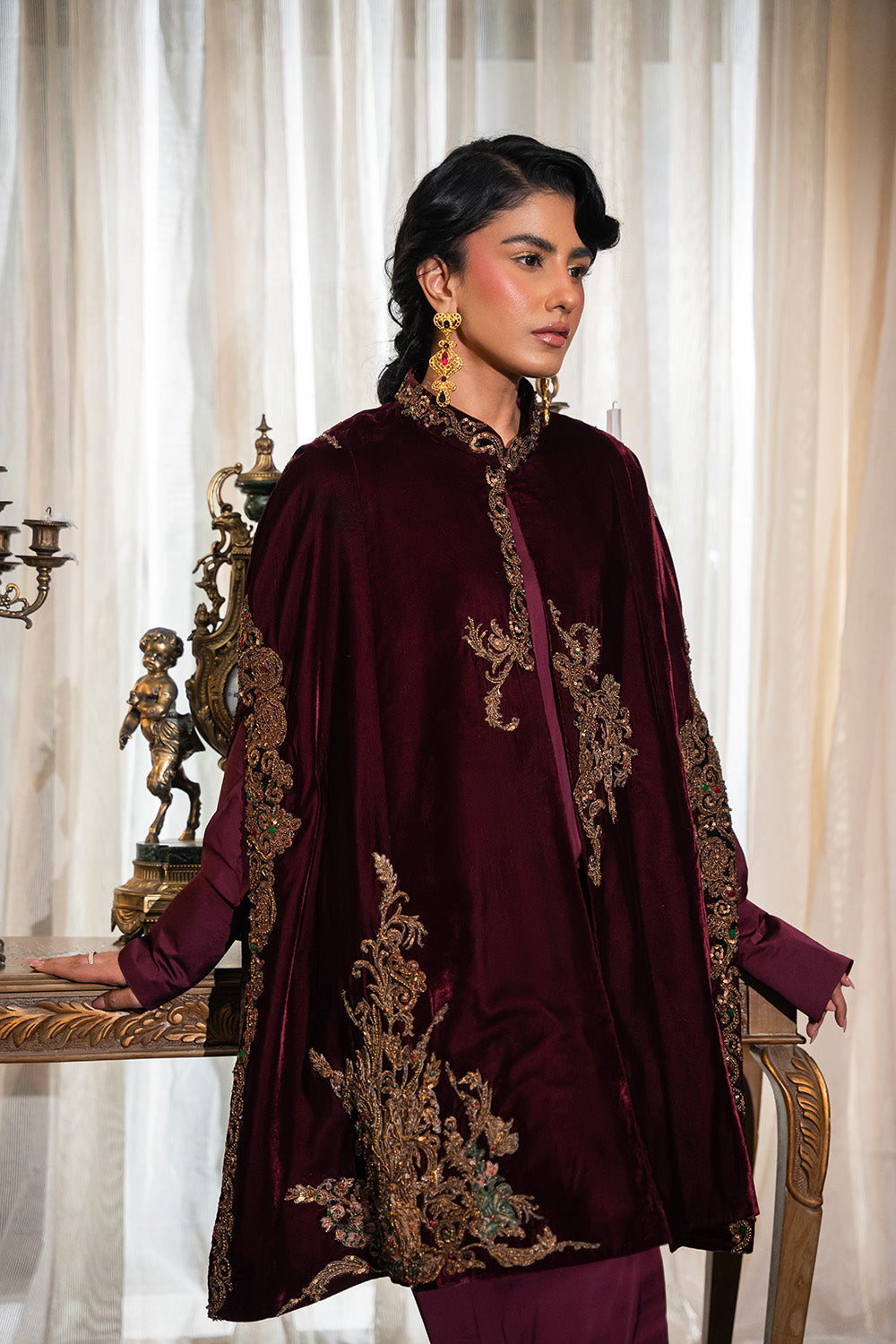 Nilofer Shahid | Aatish the Fire Within | Shiddat (3pc) Aatish The Fire within by Nilofer Shahid - Designer Dress - Type: Ladies Clothes - Available at Libayah - 100% Original