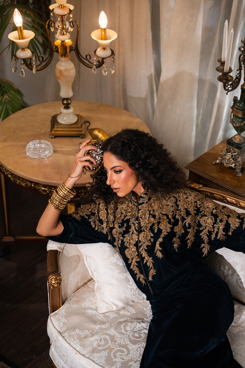 Nilofer Shahid | Aatish the Fire Within | Afsana (1pc) Aatish The Fire within by Nilofer Shahid - Designer Dress - Type: Ladies Clothes - Available at Libayah - 100% Original