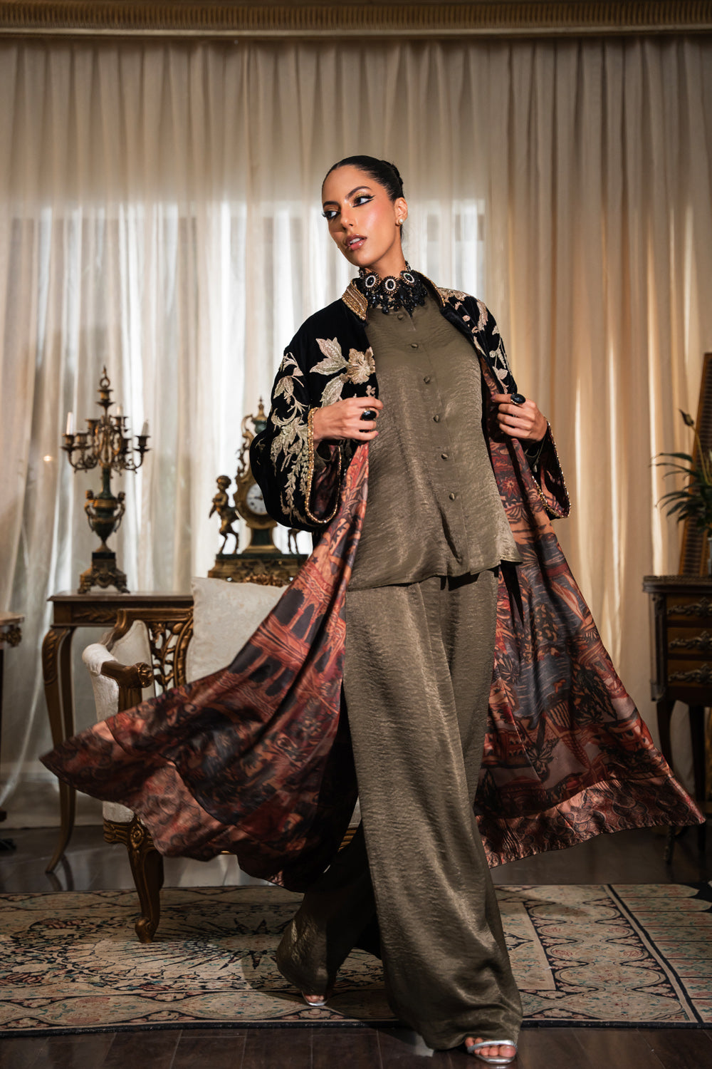Nilofer Shahid | Aatish the Fire Within | Zaib (3pc) Aatish The Fire within by Nilofer Shahid - Designer Dress - Type: Ladies Clothes - Available at Libayah - 100% Original
