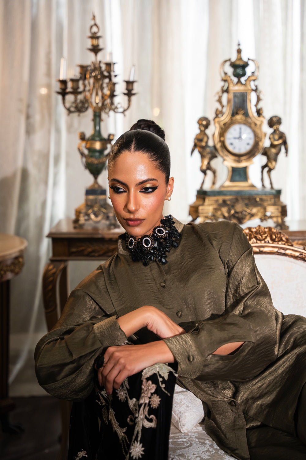 Nilofer Shahid | Aatish the Fire Within | Zaib (3pc) Aatish The Fire within by Nilofer Shahid - Designer Dress - Type: Ladies Clothes - Available at Libayah - 100% Original