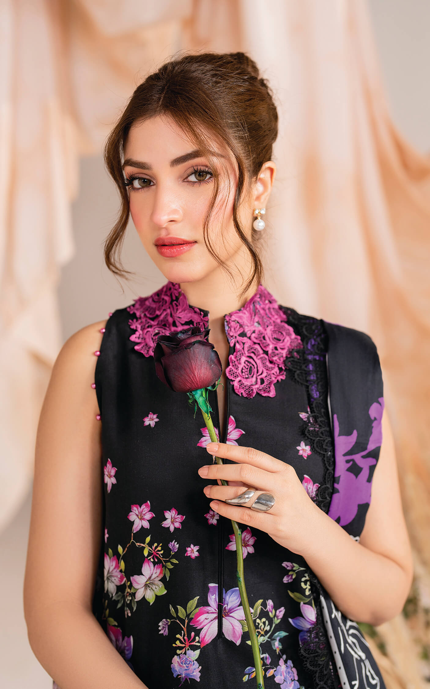 Asifa and Nabeel | Winter Meraki 24 | Nocturne-MW-10 by Asifa and Nabeel - Designer Dress - Type: Ladies Clothes - Available at Libayah - 100% Original