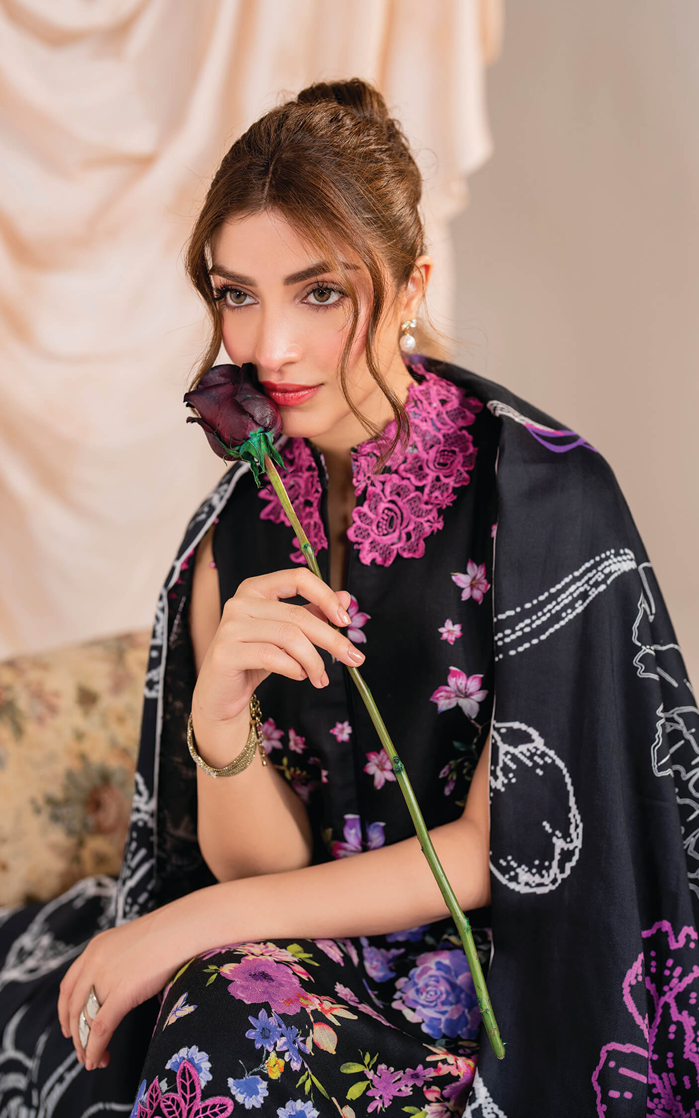 Asifa and Nabeel | Winter Meraki 24 | Nocturne-MW-10 by Asifa and Nabeel - Designer Dress - Type: Ladies Clothes - Available at Libayah - 100% Original