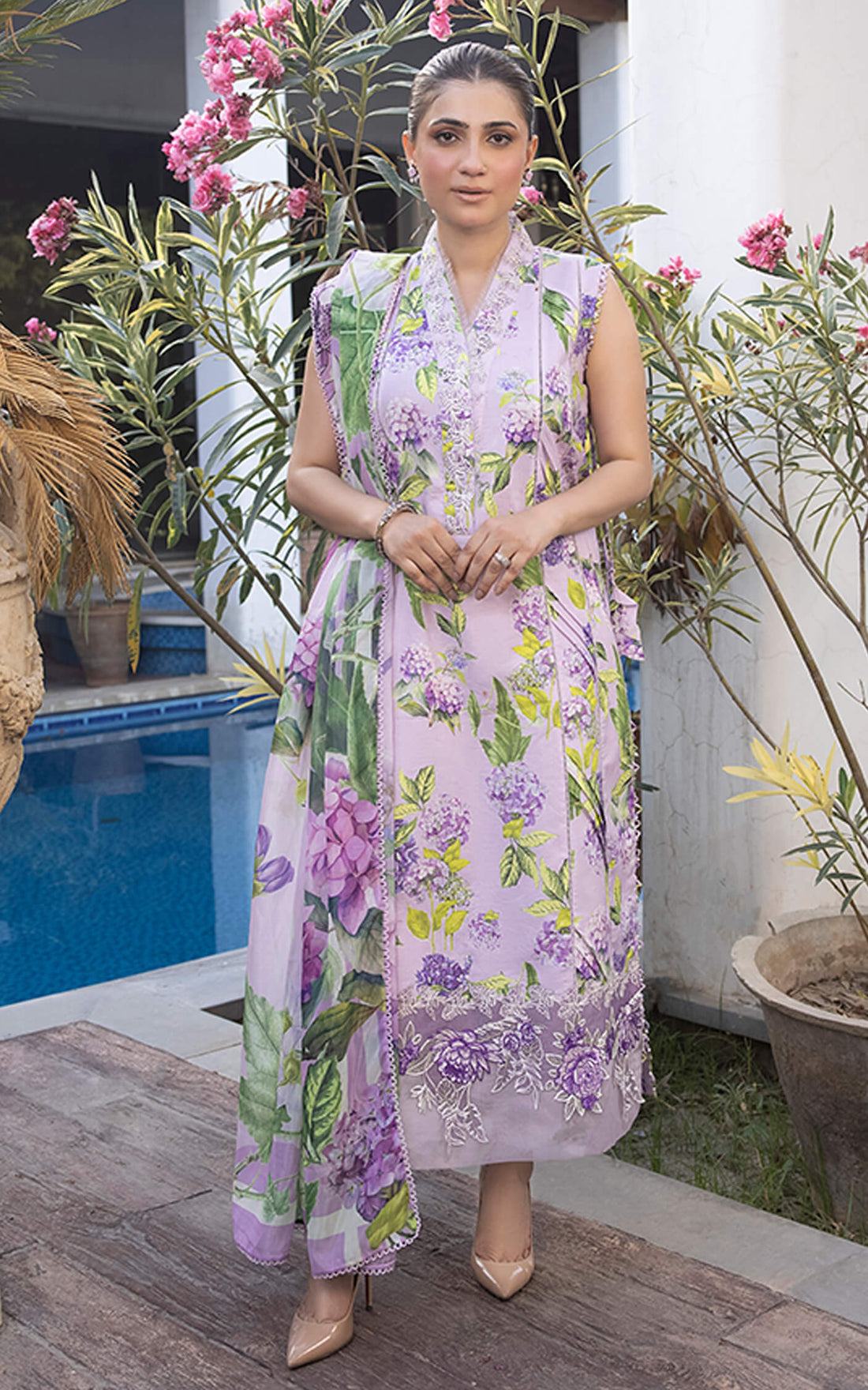 Asifa and Nabeel | Meraki Summer Vol 2 | Noori MK-01 by Asifa and Nabeel - Designer Dress - Type: Ladies Clothes - Available at Libayah - 100% Original