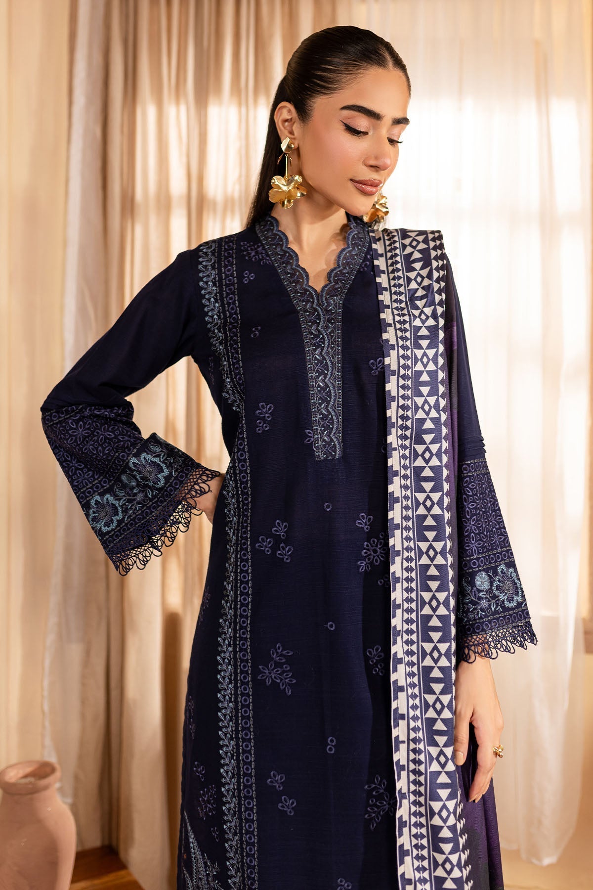 Nureh | Shades of Winter |  NP-582 by Nureh - Designer Dress - Type: Ladies Clothes - Available at Libayah - 100% Original