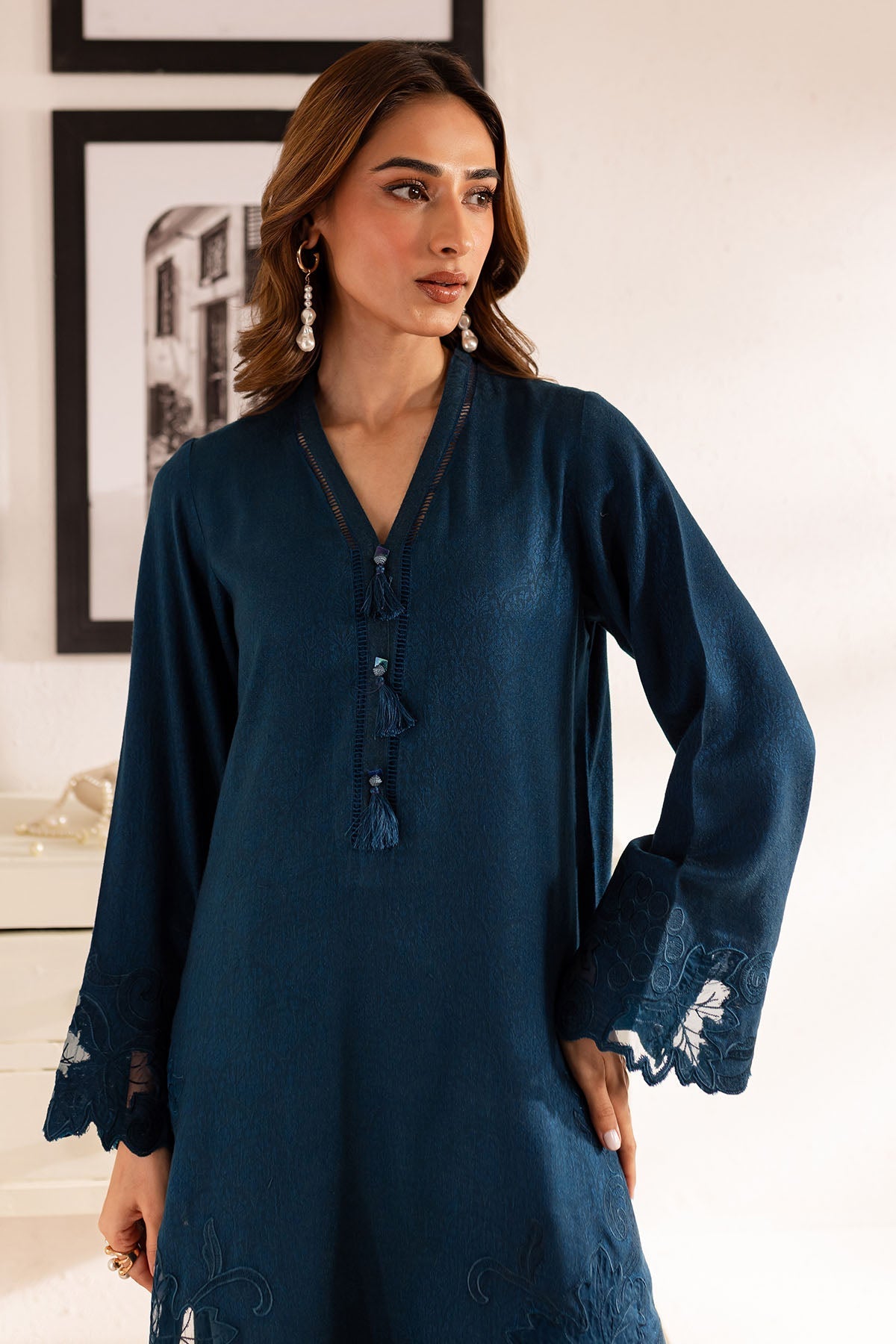 Nureh | Shades of Winter |  NP-588 by Nureh - Designer Dress - Type: Ladies Clothes - Available at Libayah - 100% Original