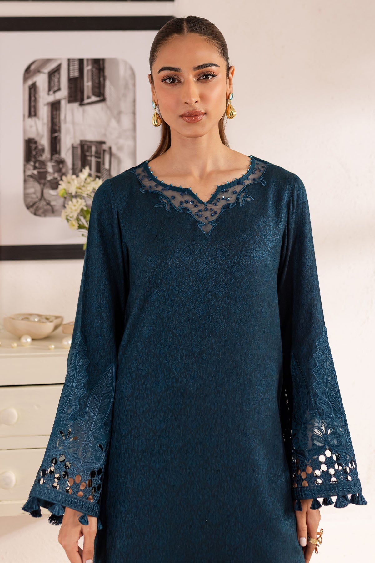 Nureh | Shades of Winter |  NP-589 by Nureh - Designer Dress - Type: Ladies Clothes - Available at Libayah - 100% Original