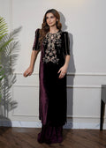Mahum Asad | Voila Velvets | Jade by Mahum Asad - Designer Dress - Type: Ladies Clothes - Available at Libayah - 100% Original