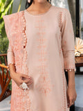 Izel | Meadow Muse Embroidered Lawn 25 | PEACHLIGHT by Izel - Designer Dress - Type: Ladies Clothes - Available at Libayah - 100% Original