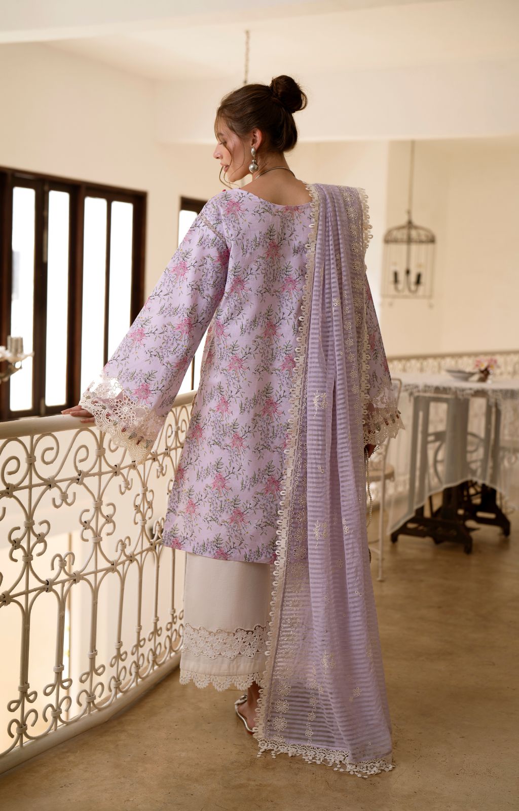AJR Couture | Printakari Lawn 25 | Pearl by AJR Couture - Designer Dress - Type: Ladies Clothes - Available at Libayah - 100% Original