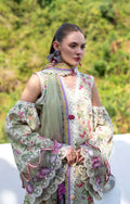 AJR Couture | Printakari Lawn 25 | Pink Patel by AJR Couture - Designer Dress - Type: Ladies Clothes - Available at Libayah - 100% Original