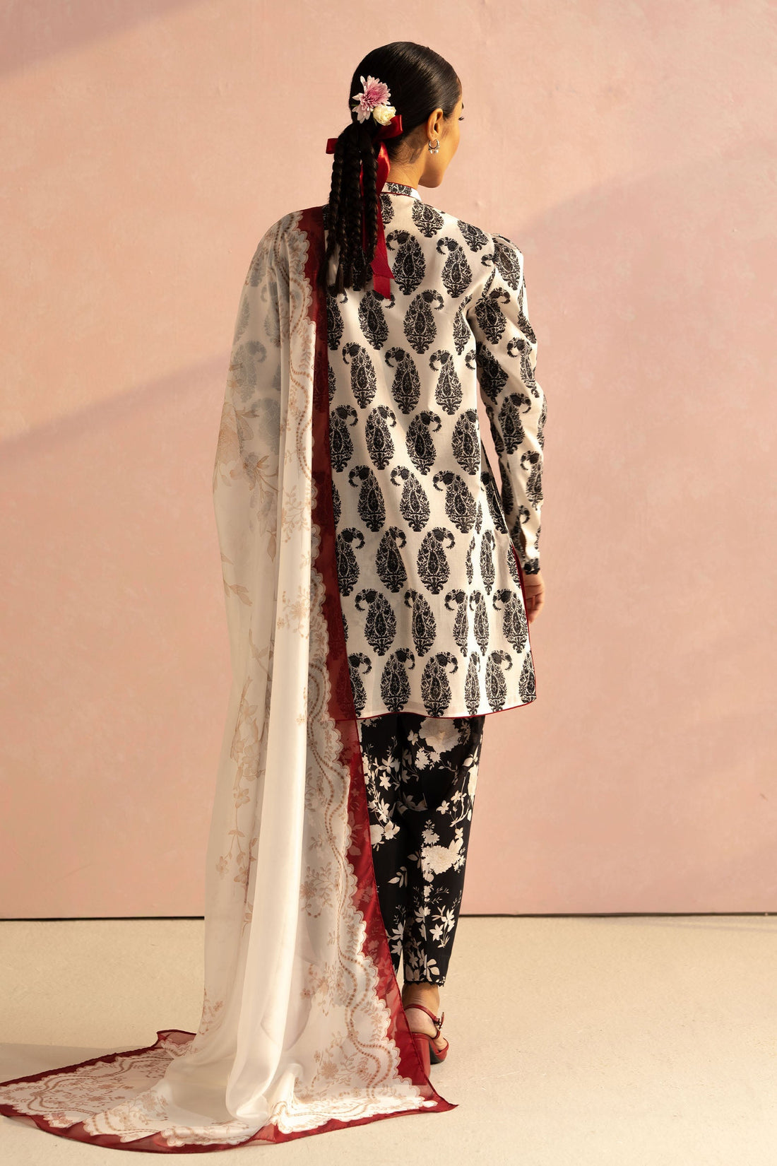 Zara Shahjahan | Coco Prints 25 | Paisley-6A by Zara Shahjahan - Designer Dress - Type: Ladies Clothes - Available at Libayah - 100% Original