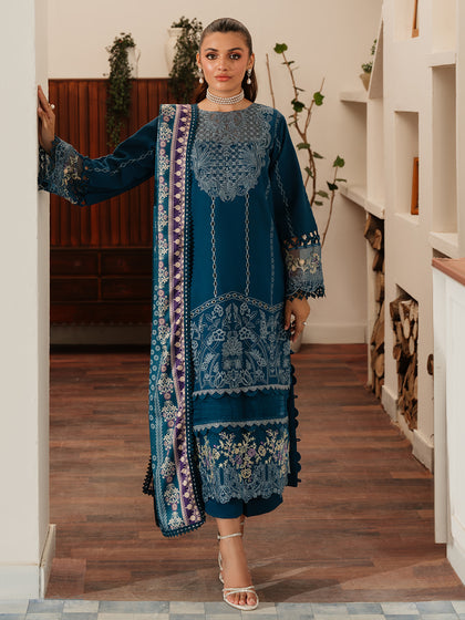 Parishay | Duha Winter |  DU-04 by Parishay - Designer Dress - Type: Ladies Clothes - Available at Libayah - 100% Original