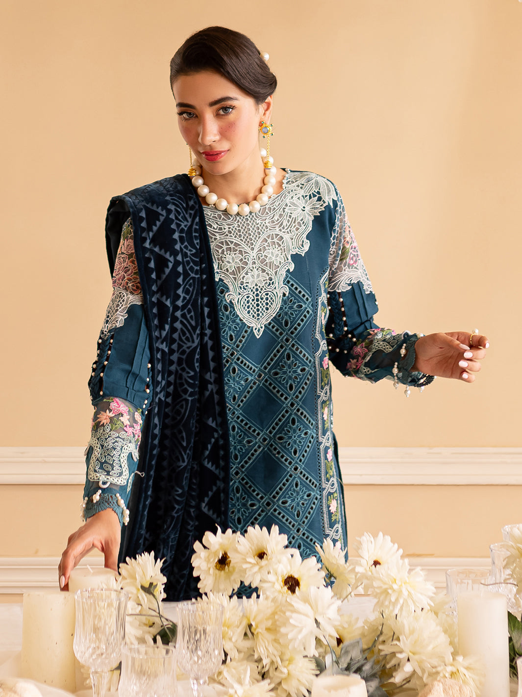 Parishay | Panache Winter | PN-06 by Parishay - Designer Dress - Type: Ladies Clothes - Available at Libayah - 100% Original