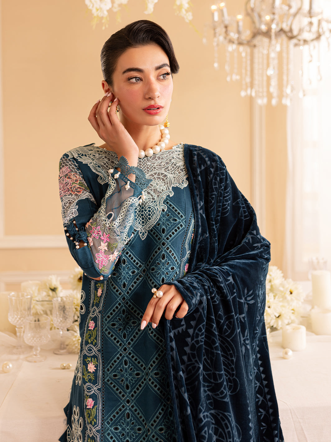 Parishay | Panache Winter | PN-06 by Parishay - Designer Dress - Type: Ladies Clothes - Available at Libayah - 100% Original