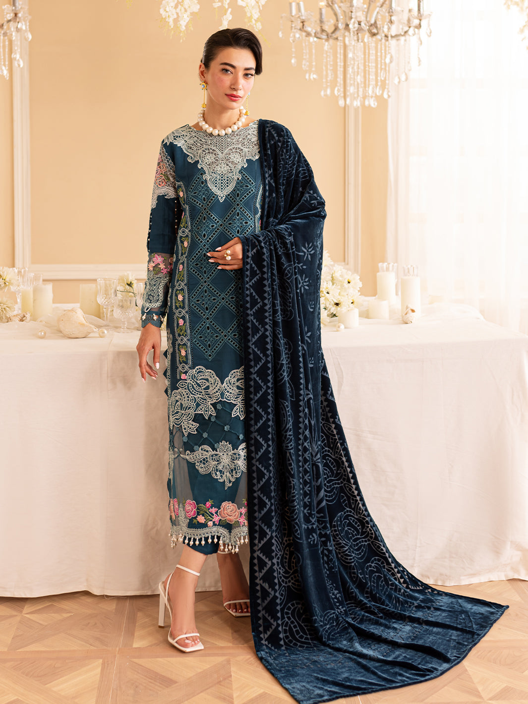 Parishay | Panache Winter | PN-06 by Parishay - Designer Dress - Type: Ladies Clothes - Available at Libayah - 100% Original