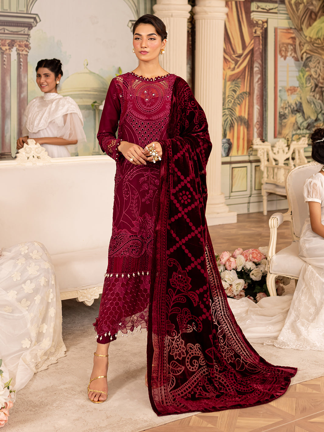 Parishay | Panache Winter | PN-01 by Parishay - Designer Dress - Type: Ladies Clothes - Available at Libayah - 100% Original