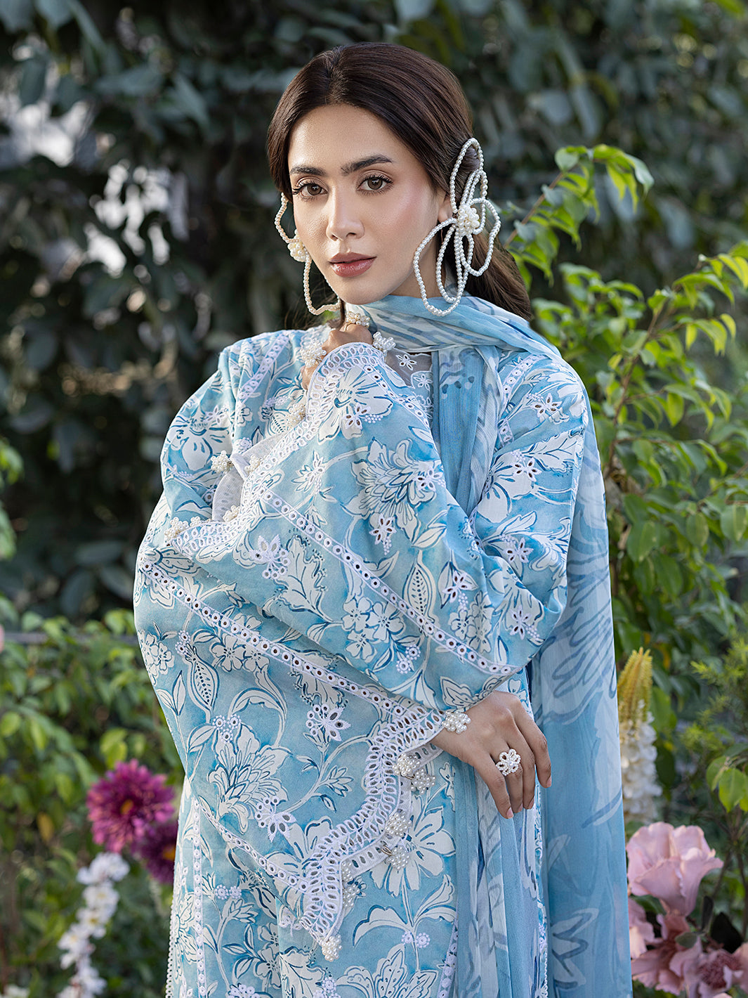 Izel | Oh Spring Lawn 25 | PEARL by Izel - Designer Dress - Type: Ladies Clothes - Available at Libayah - 100% Original
