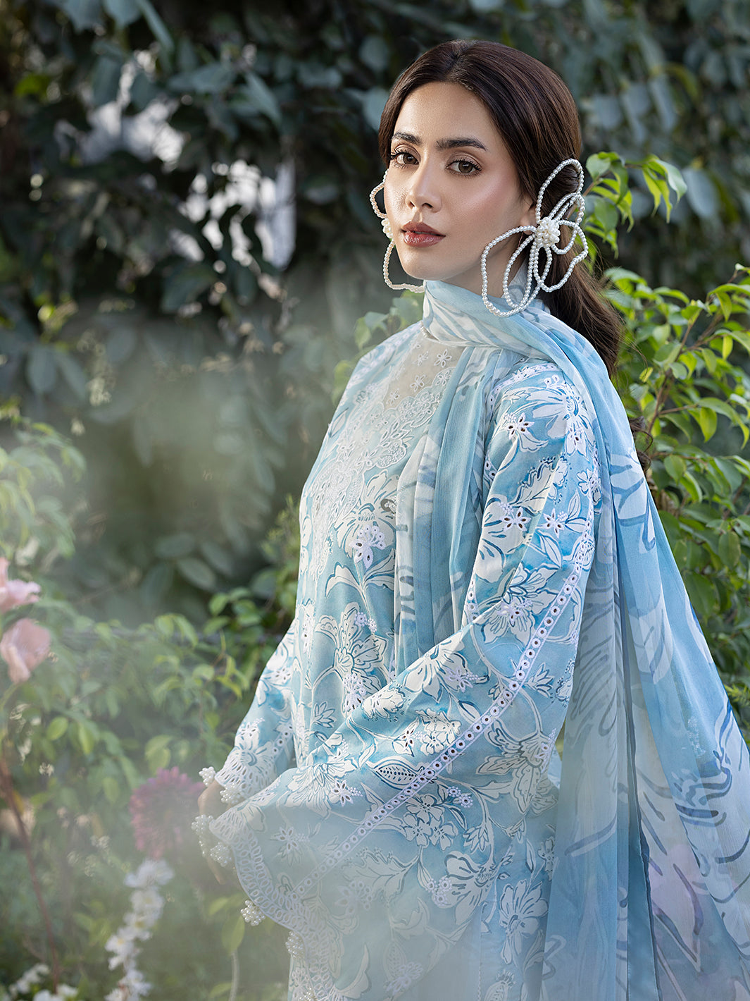 Izel | Oh Spring Lawn 25 | PEARL by Izel - Designer Dress - Type: Ladies Clothes - Available at Libayah - 100% Original