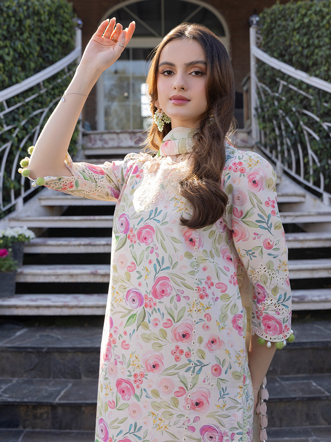 Izel | Oh Spring Lawn 25 | PETAL by Izel - Designer Dress - Type: Ladies Clothes - Available at Libayah - 100% Original
