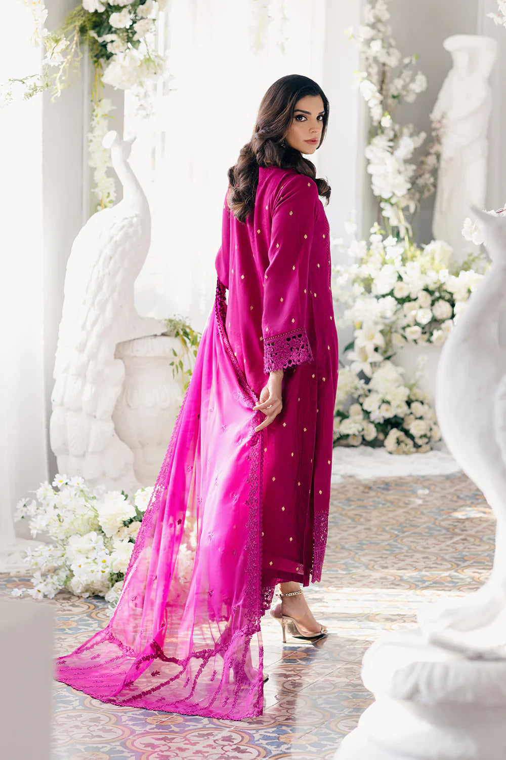 Azure | Ensembles Embroidered Formals | Petunia Plum by Azure - Designer Dress - Type: Ladies Clothes - Available at Libayah - 100% Original