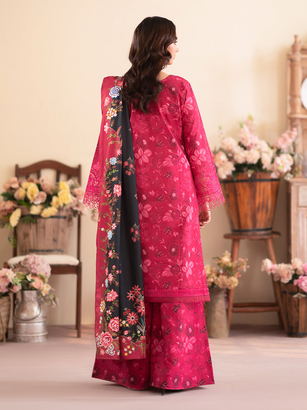Mahnur | Leila Winter 24 |  Petunia by Mahnur - Designer Dress - Type: Ladies Clothes - Available at Libayah - 100% Original