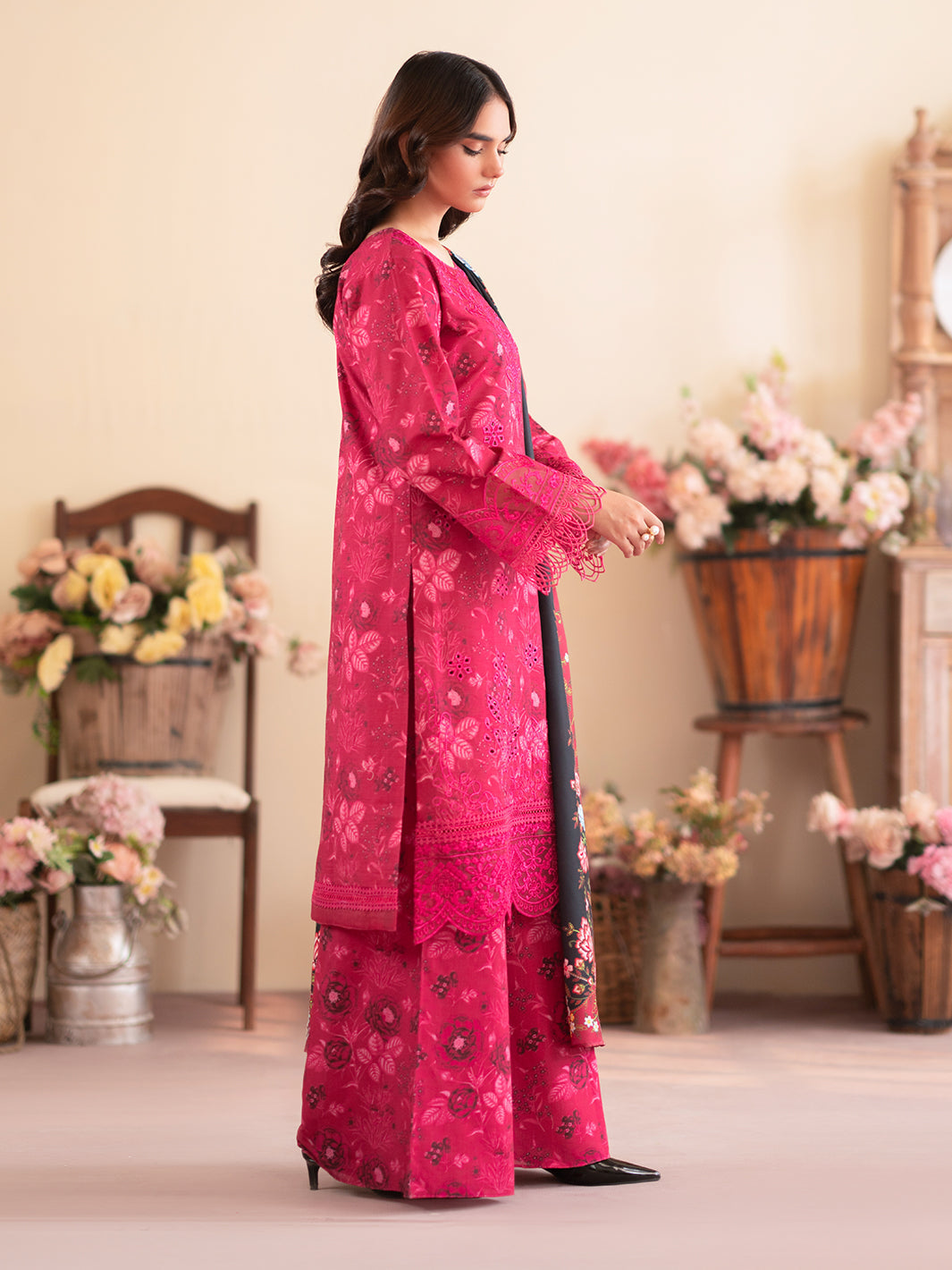 Mahnur | Leila Winter 24 |  Petunia by Mahnur - Designer Dress - Type: Ladies Clothes - Available at Libayah - 100% Original