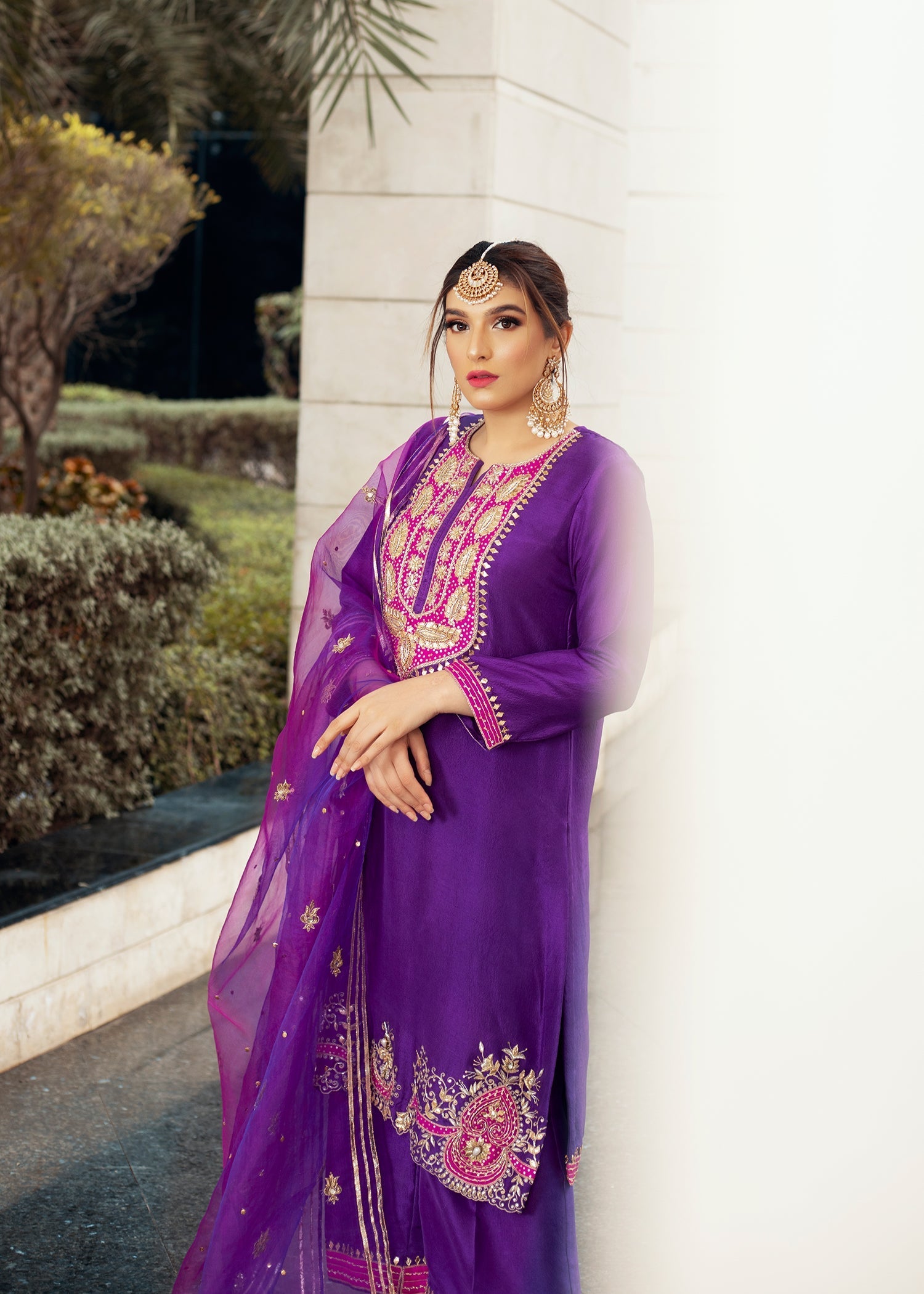 Purple Haze | Velvet Formals |   Jamni by Purple Haze - Designer Dress - Type: Ladies Clothes - Available at Libayah - 100% Original